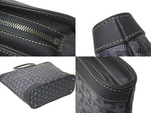 Load image into Gallery viewer, GOYARD ゴヤール ハンドバッグ ベルーガPM グレー ゴヤールディンキャンバス レザー 美品 中古 60071