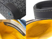 Load image into Gallery viewer, GOYARD ゴヤール ハンドバッグ ベルーガPM グレー ゴヤールディンキャンバス レザー 美品 中古 60071