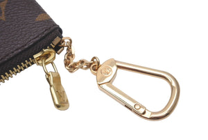 新品同様品 LOUIS VUITTON ルイ ヴィトン コインケース ポシェット クレ M62650 モノグラムキャンバス ブラウン 中古 60075