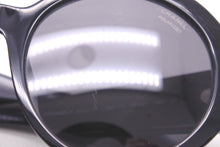 Load image into Gallery viewer, CHANEL シャネル サングラス ラウンド型 ブランドロゴ入り 5410-A 54□21 140 プラスチック ブラック シルバー金具 美品 中古 60079