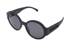 Load image into Gallery viewer, CHANEL シャネル サングラス ラウンド型 ブランドロゴ入り 5410-A 54□21 140 プラスチック ブラック シルバー金具 美品 中古 60079