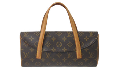 LOUIS VUITTON ルイ ヴィトン ハンドバッグ M51902 ソナチネ モノグラムキャンバス ブラウン フランス製 美品 中古 60101