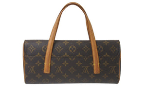 LOUIS VUITTON ルイ ヴィトン ハンドバッグ M51902 ソナチネ モノグラムキャンバス ブラウン フランス製 美品 中古 60101
