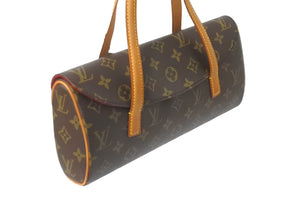 LOUIS VUITTON ルイ ヴィトン ハンドバッグ M51902 ソナチネ モノグラムキャンバス ブラウン フランス製 美品 中古 60101