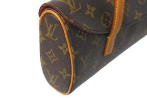LOUIS VUITTON ルイ ヴィトン ハンドバッグ M51902 ソナチネ モノグラムキャンバス ブラウン フランス製 美品 中古 60101