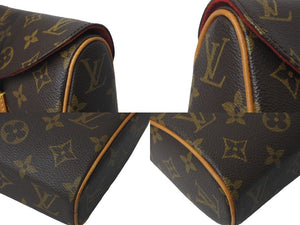 LOUIS VUITTON ルイ ヴィトン ハンドバッグ M51902 ソナチネ モノグラムキャンバス ブラウン フランス製 美品 中古 60101