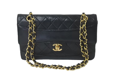 CHANEL シャネル チェーンショルダーバッグ マトラッセ23 ポーチ付き 1番台 ラムスキン ラック ゴールド金具 美品 中古 60102