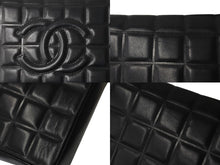 Load image into Gallery viewer, CHANEL シャネル チョコバー ワンショルダーバッグ ラムスキン 7番台 ブラック ココマーク ゴールド金具 美品 中古 60103