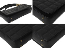 Load image into Gallery viewer, CHANEL シャネル チョコバー ワンショルダーバッグ ラムスキン 7番台 ブラック ココマーク ゴールド金具 美品 中古 60103