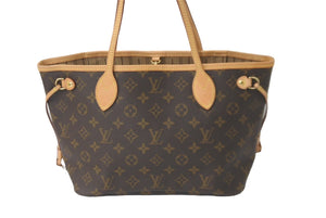 LOUIS VUITTON ルイヴィトン ハンドバッグ ネヴァーフルPM M41245 モノグラム ゴールド金具 美品 中古 60105