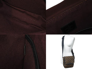 極美品 LOUIS VUITTON ルイヴィトン ショルダーバッグ マカサー バスPM モノグラムキャンバス M56717 中古 60110