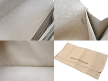 Load image into Gallery viewer, LOUIS VUITTON ルイヴィトン 長財布 ポルトフォイユ サラ モノグラム N61735 ダミエアズール イニシャル入り 美品 中古 60114