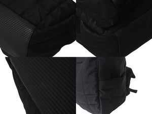 極美品 CHANEL シャネル スポーツライン チョコバーショルダーバッグ ナイロン ラメ入り 10番台 ブラック シルバー金具 中古 60118