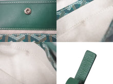 Load image into Gallery viewer, GOYARD ゴヤール トートバッグ サン・ルイGM STLOUIGMLTY09CL09P PVCコーティングキャンバス グリーン 良品 中古 60125