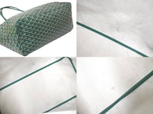 Load image into Gallery viewer, GOYARD ゴヤール トートバッグ サン・ルイGM STLOUIGMLTY09CL09P PVCコーティングキャンバス グリーン 良品 中古 60125