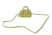 Load image into Gallery viewer, LOEWE ロエベ アマソナ 2WAY マイクロミニ ハンドバッグ ショルダーバッグ ポーチ ライムグリーン 美品 中古 60129