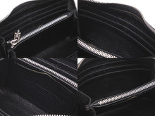 Load image into Gallery viewer, CHROME HEARTS クロムハーツ 全面 ピラミッド ボックス CHプラス スタッズ 長財布 ブラック シルバー925 レザー 美品 中古 60138