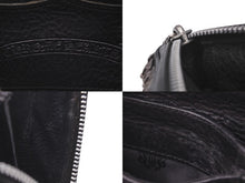 Load image into Gallery viewer, CHROME HEARTS クロムハーツ 全面 ピラミッド ボックス CHプラス スタッズ 長財布 ブラック シルバー925 レザー 美品 中古 60138
