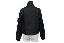 Load image into Gallery viewer, 極美品 PRADA プラダ 21AW Re-Nylon ギャバジン ジャケット ポーチ付き ブラック ポリアミド サイズ36 291831 中古 60142