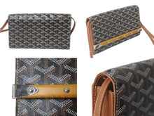 Load image into Gallery viewer, 極美品 GOYARD ゴヤール モンテカルロPM ショルダーバッグ クラッチバッグ ブラウン シルバー金具 中古 60169