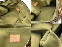 Load image into Gallery viewer, LOUIS VUITTON ルイヴィトン ハンドバッグ デニム ネオスピーディ M95215 カーキ ゴールド金具 美品 中古 60171