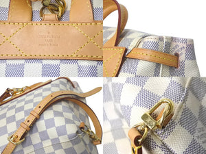 LOUIS VUITTON ルイヴィトン リュック ミニリュック バックパック スペロンBB ベージュ ダミエアズール N44026 良品 中古 60172