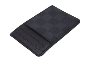 LOUIS VUITTON ルイヴィトン カードケース ネオ ポルトカルト ブラック ダミエグラフィット N62666 美品 中古 60175