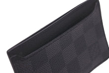 Load image into Gallery viewer, LOUIS VUITTON ルイヴィトン カードケース ネオ ポルトカルト ブラック ダミエグラフィット N62666 美品 中古 60175