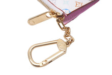 Load image into Gallery viewer, 極美品 LOUIS VUITTON ルイヴィトン コインケース ポシェットクレ 村上隆 モノグラムマルチカラー ホワイト M93734 中古 60176