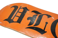 Load image into Gallery viewer, 新品同様 VLONE ヴィーローン スケートボード デッキ LA POP UP限定 オレンジ ブラック VSKD03-01 中古 60180