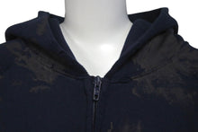 Load image into Gallery viewer, 新品同様 BALENCIAGA バレンシアガ エンブロイダリージップアップフーディ サイズ4 ネイビー 720425 TNVK7 4100 中古 60187