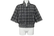 Load image into Gallery viewer, 極美品 CHANEL シャネル ツイード ジャケット マルチカラー ブラック P61326V46414 ココボタン ココマーク サイズ34 中古 60197