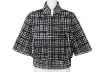 Load image into Gallery viewer, 極美品 CHANEL シャネル ツイード ジャケット マルチカラー ブラック P61326V46414 ココボタン ココマーク サイズ34 中古 60197