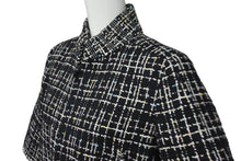 Load image into Gallery viewer, 極美品 CHANEL シャネル ツイード ジャケット マルチカラー ブラック P61326V46414 ココボタン ココマーク サイズ34 中古 60197