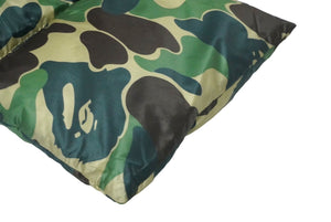 極美品 CANADA GOOSE カナダグース × A Bathing Ape アベイシングエイプ コラボ マフラー 7299MBC ナイロン グリーン 中古 60231