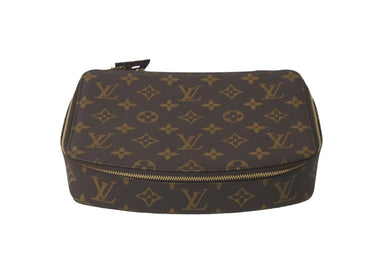 極美品 LOUIS VUITTON ルイ ヴィトン ジュエリーケース ポッシュ モンテカルロ M47350 モノグラムキャンバス ブラウン 中古 60244
