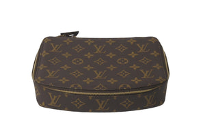 極美品 LOUIS VUITTON ルイ ヴィトン ジュエリーケース ポッシュ モンテカルロ M47350 モノグラムキャンバス ブラウン 中古 60244