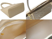 Load image into Gallery viewer, CHANEL シャネル 復刻トート 5番台 ハンドバッグ ココマーク キャビアスキン ベージュ ゴールド金具 美品 中古 60247