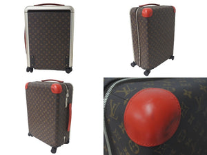 LOUIS VUITTON ルイヴィトン モノグラム ホライゾン55 スーツケース キャリーケース 旅行 ブラウン M20200 中古 60270