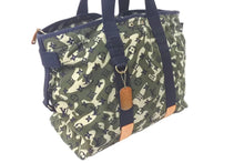 Load image into Gallery viewer, LOUIS VUITTON ルイヴィトン 村上隆 トレイ モノグラモフラージュ 迷彩 トートバッグ M95783 美品 中古 60272