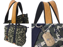 Load image into Gallery viewer, LOUIS VUITTON ルイヴィトン 村上隆 トレイ モノグラモフラージュ 迷彩 トートバッグ M95783 美品 中古 60272