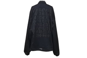 新品未使用 CHROMEHEARTS クロムハーツ RIGGINS FBRC BLK CH PLS JQRD ジャケット ブラック コーチジャケット ナイロン XL 中古 60305