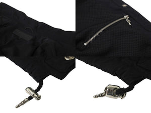 新品未使用 CHROMEHEARTS クロムハーツ RIGGINS FBRC BLK CH PLS JQRD ジャケット ブラック コーチジャケット ナイロン XL 中古 60305