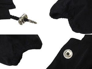 新品未使用 CHROMEHEARTS クロムハーツ RIGGINS FBRC BLK CH PLS JQRD ジャケット ブラック コーチジャケット ナイロン XL 中古 60305