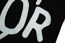 Load image into Gallery viewer, Christian Dior クリスチャンディオール 半袖VネックＴシャツ 4A16155957 ブラックホワイト コットン 美品 中古 60318