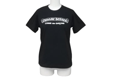 COMME des GARCONS × CHROME HEARTS コムデギャルソン×クロムハーツ 半袖Ｔシャツ サイズL ブラック OT-T028 美品 中古 60319