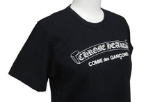 Load image into Gallery viewer, COMME des GARCONS × CHROME HEARTS コムデギャルソン×クロムハーツ 半袖Ｔシャツ サイズL ブラック OT-T028 美品 中古 60319