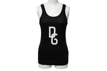 Load image into Gallery viewer, DOLCE&amp;GABBANA ドルチェアンドガッバーナ タンクトップ ノースリーブ サイズ38 ブラック DGロゴ コットン JTJ3K 美品 中古 60328
