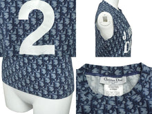 Load image into Gallery viewer, Christian Dior クリスチャンディオール ジャドール トロッター タンクトップ ネイビー 3E16155301 サイズ38 美品 中古 60330