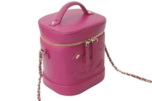 Load image into Gallery viewer, 新品同様 シャネル CHANEL 28番台 パープル ショルダーバッグ チェーンバニティ 2WAY 60336 中古